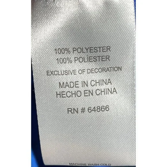 Company 81 Mens Polo Shirt Medium Blue air soft fabric - Picture 9 of 11